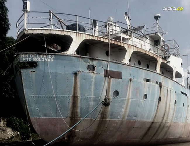 Este es el barco de los espantos o los difuntos, cuyo aspecto se presta para acrecentar su leyenda | Archivo