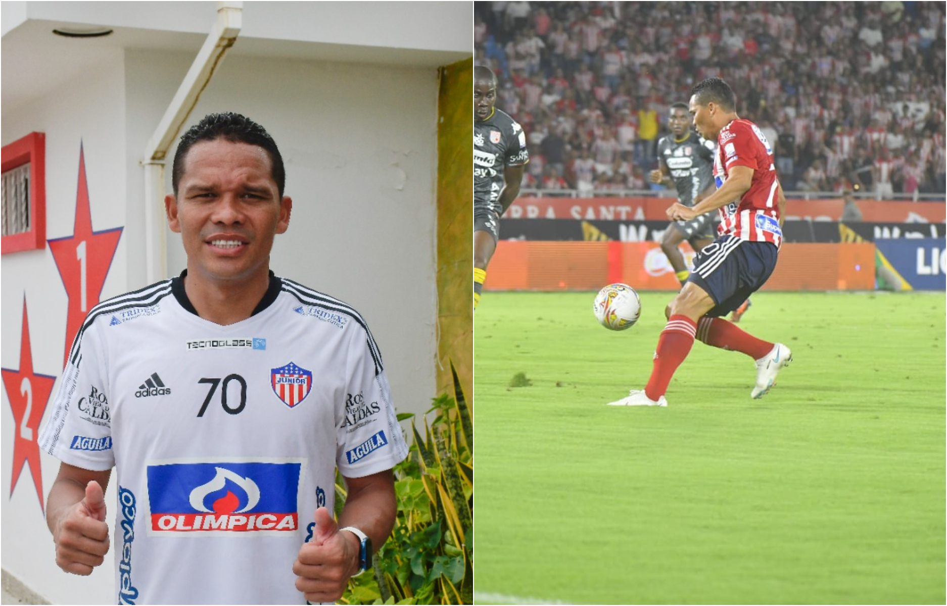 Carlos Arturo Bacca Ahumada disfruta cada instante de su vuelta a Junior como si fuera la primera vez que jugara en el equipo de sus amores. 
