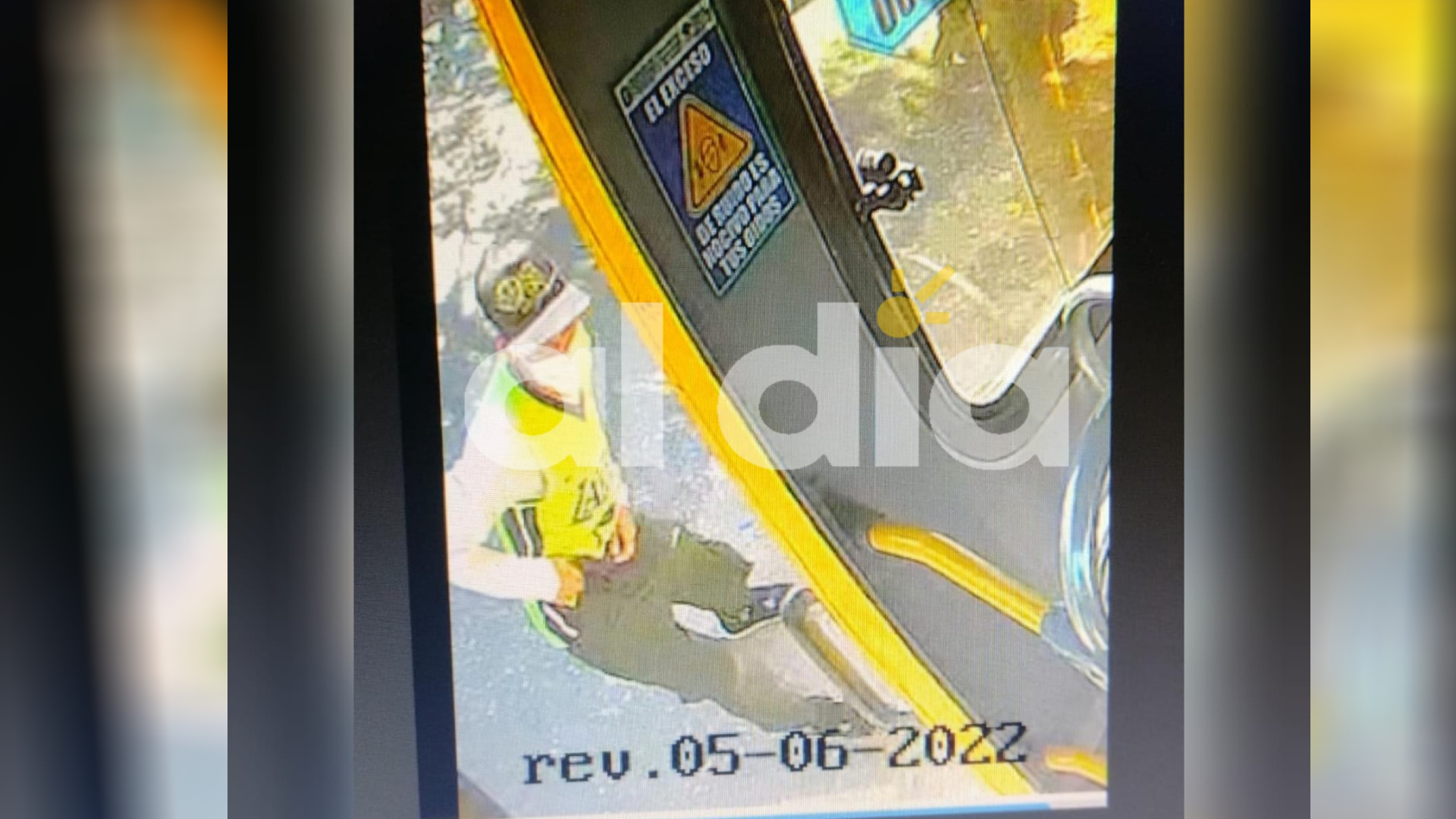 Revelan fotografía del presunto asesino del conductor de bus de Transmecar