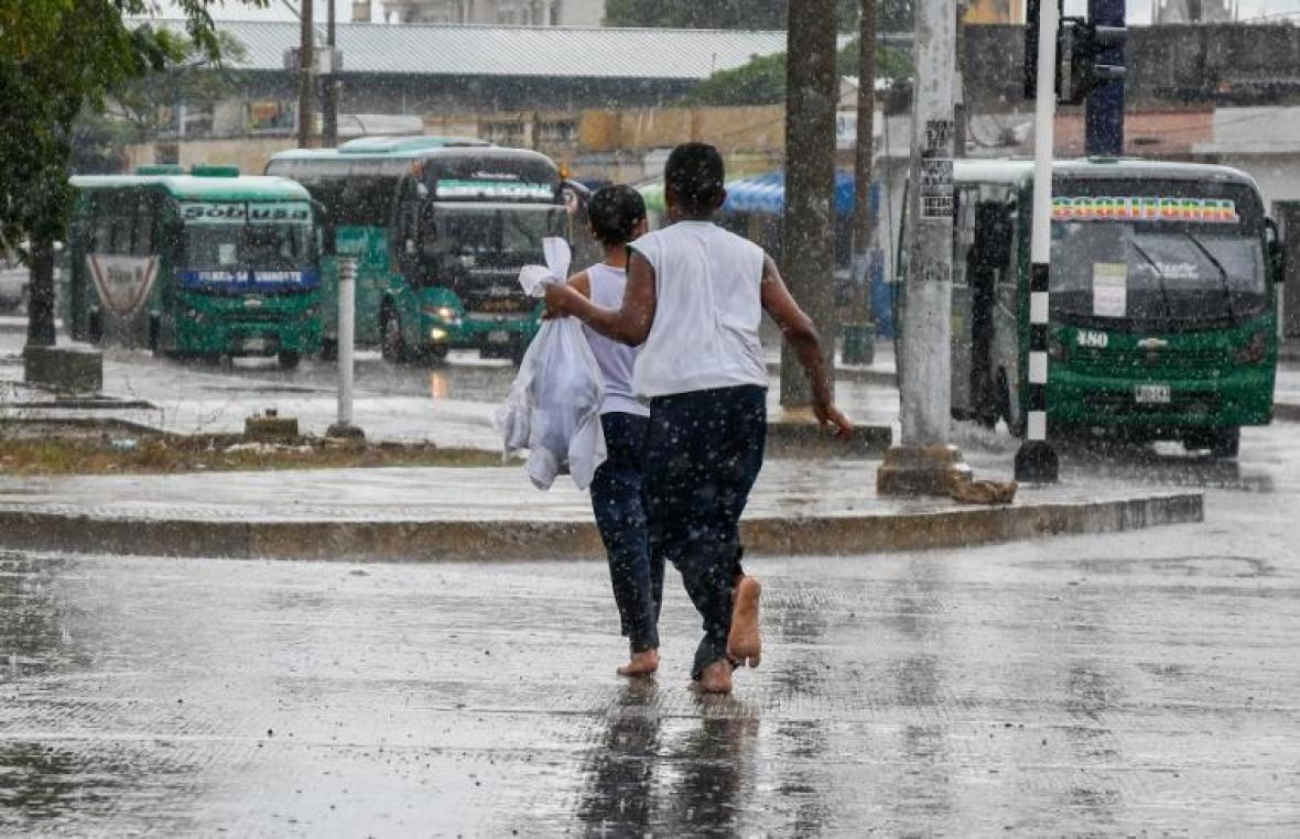 Las lluvias han sido constantes los últimos días en Barranquilla.