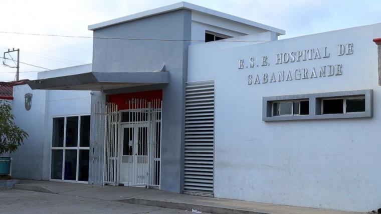 Instalaciones del Hospital Municipal de Sabanagrande.