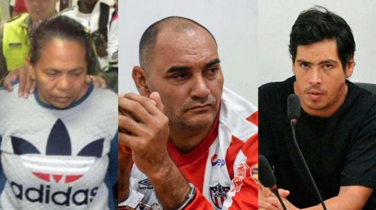 Nilson Mier Vargas, Dalila Duarte Martínez y Cristian Camilo Bellón