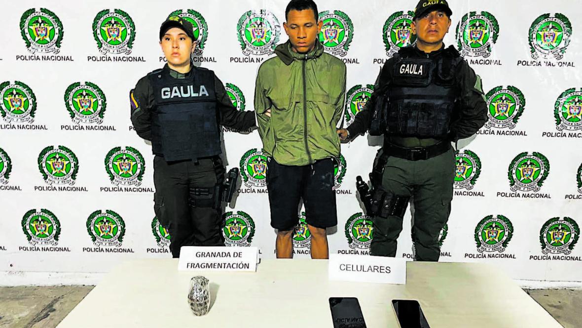 Capturado en operativo de la Policía en Soledad. 