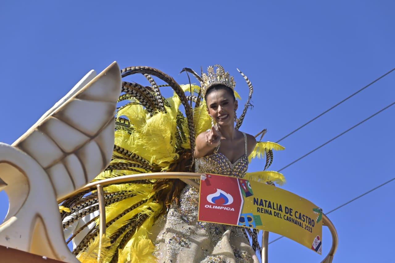 Natalia de Castro, reina del Carnaval de Barranquilla 2023.