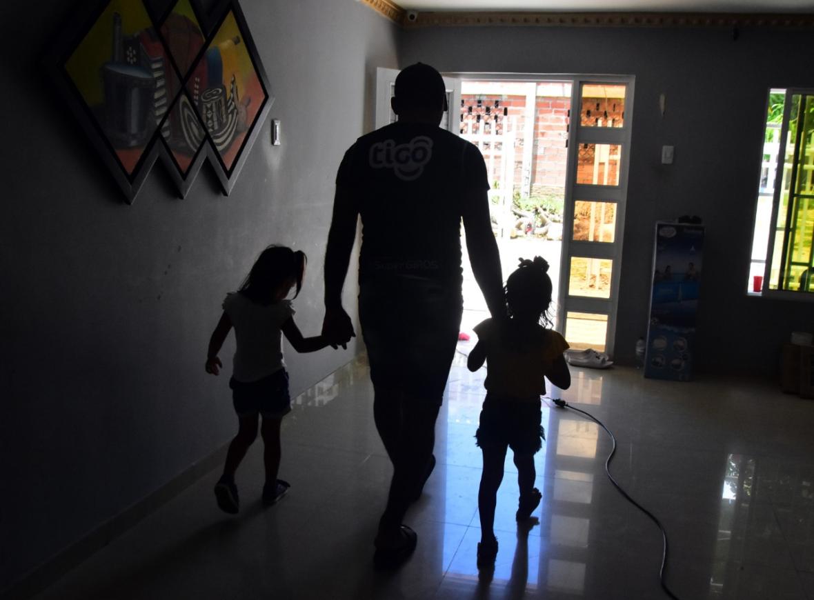 José Gregorio Hernández con sus dos hijas: la biológica y la que siempre lo llamó "papá"