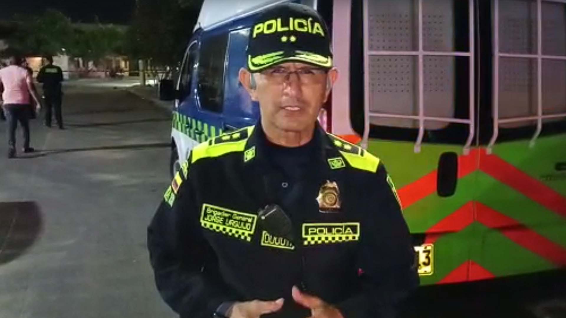 El general de la Policía de Barranquilla se pronunció ante la masacre que llena de luto a la ciudad