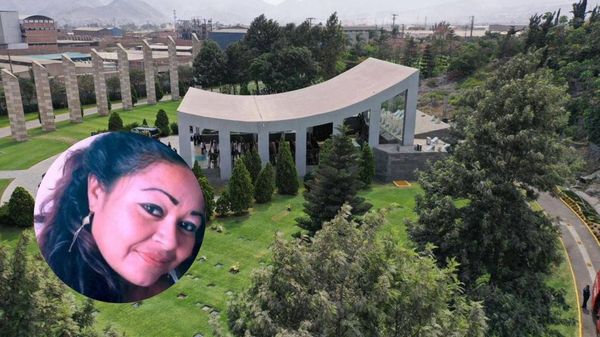 Patricia Palomino Pushaina, fallecida en Lima, Perú. // Cementerio de Huachipa, en Lima, camposanto adonde fue sepultada la mujer oriunda de Uribia.