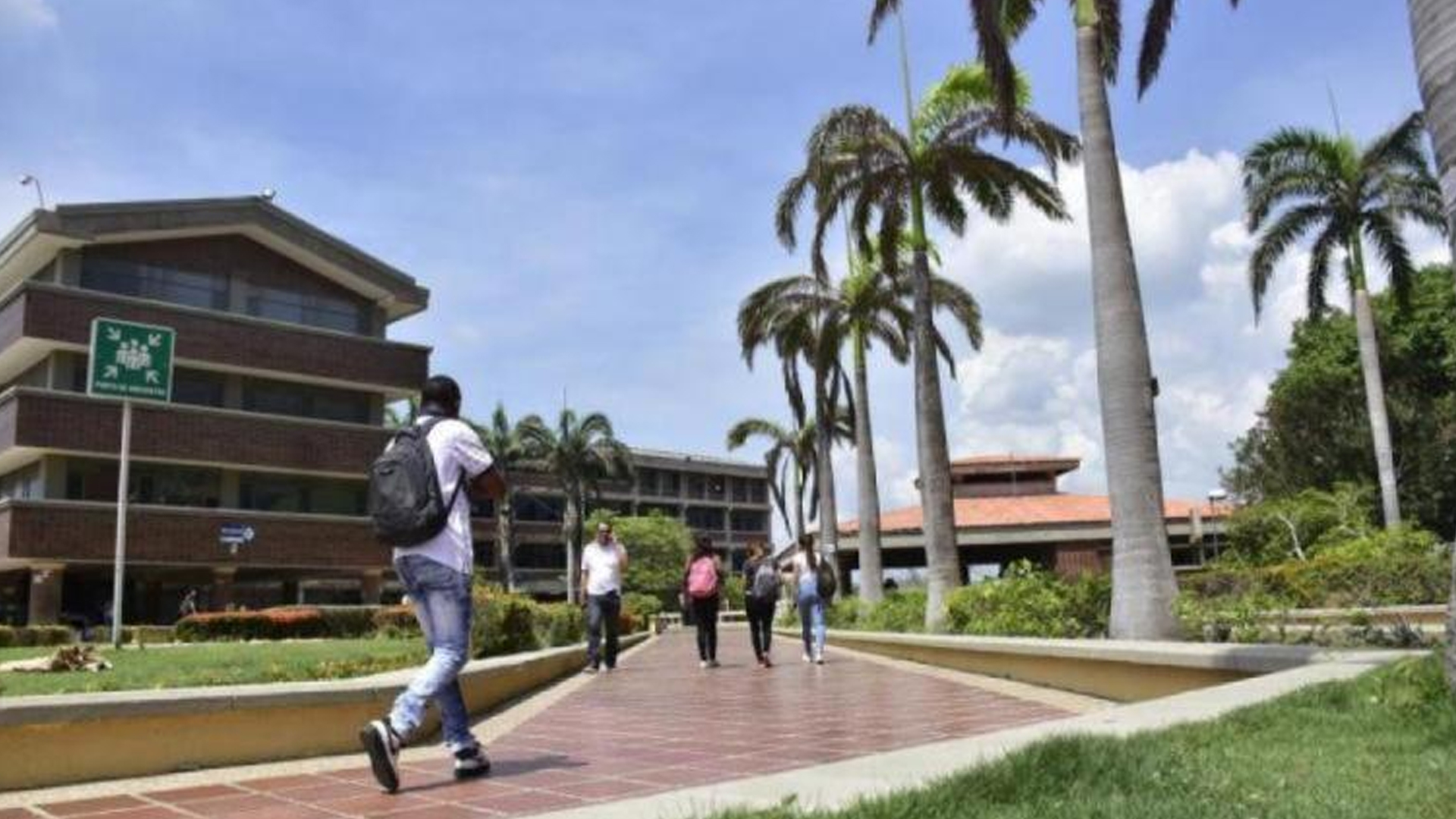 Aspecto de la Universidad del Atlántico en su sede de Puerto Colombia