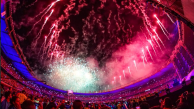 Inauguración de los Juegos Centroamericanos y del Caribe en el estadio Metropolitano
