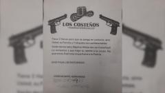 Panfleto de Los Costeños.