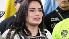 Aida Merlano el día de su extradición a Colombia desde Venezuela