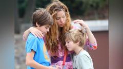 Shakira y sus hijos, Milan y Sasha