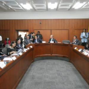 En el debate, el viceministro Miguel Lotero respondió a los cuestionamientos de la Bancada Caribe en el Congreso de la República