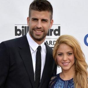 Shakira y Piqué durante un evento en los días que eran vistos como una de las parejas más estables en el mundo de la fama. 