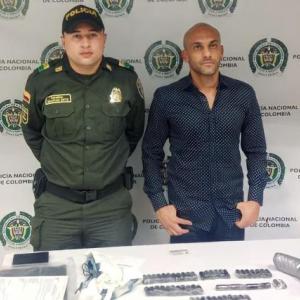 Diego Osorio, el exjugador capturado por tercera vez por la Policía Antinarcóticos de Colombia