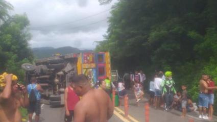 Los lesionados salieron desde Barranquilla hacia el municipio; iban con destino a una playa