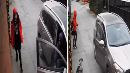 Video de un intento de secuestro en Chile 