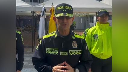 Brigadier Jorge Urquijo, comandante de la Policía Metropolitana de Barranquilla
