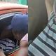Un habitante en condición de calle le robó un beso al conductor dormido
