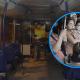 Interior de un bus de Transmetro y aspecto de la pelea, registrada en un video viral a través de redes sociales